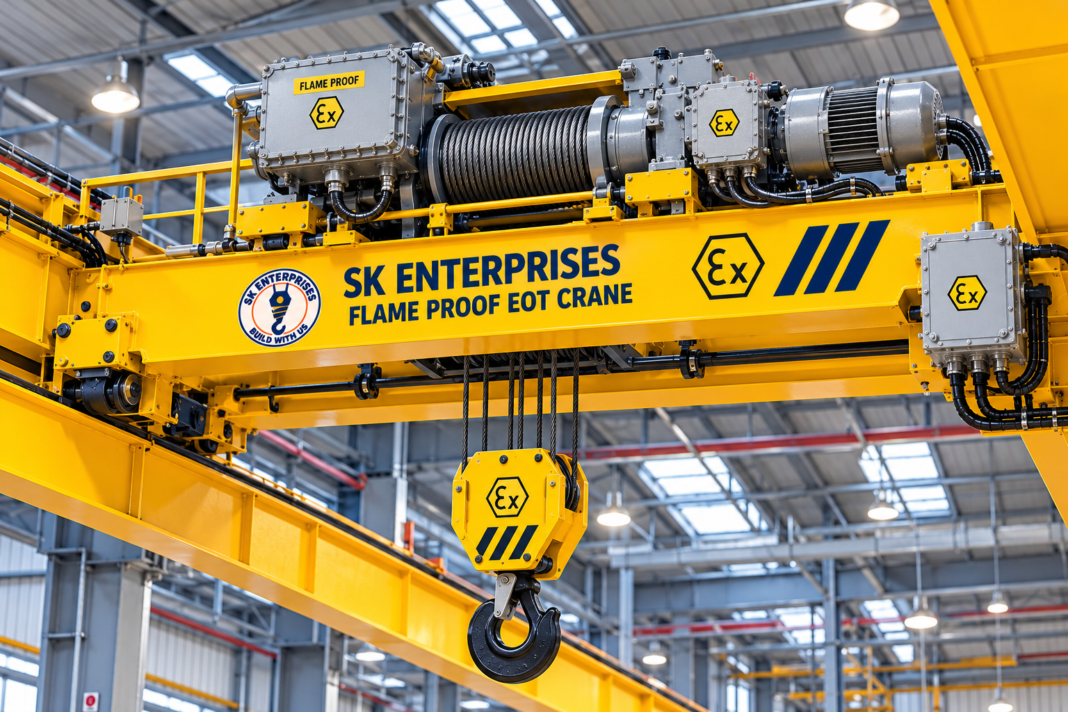 Flame Proof EOT Crane