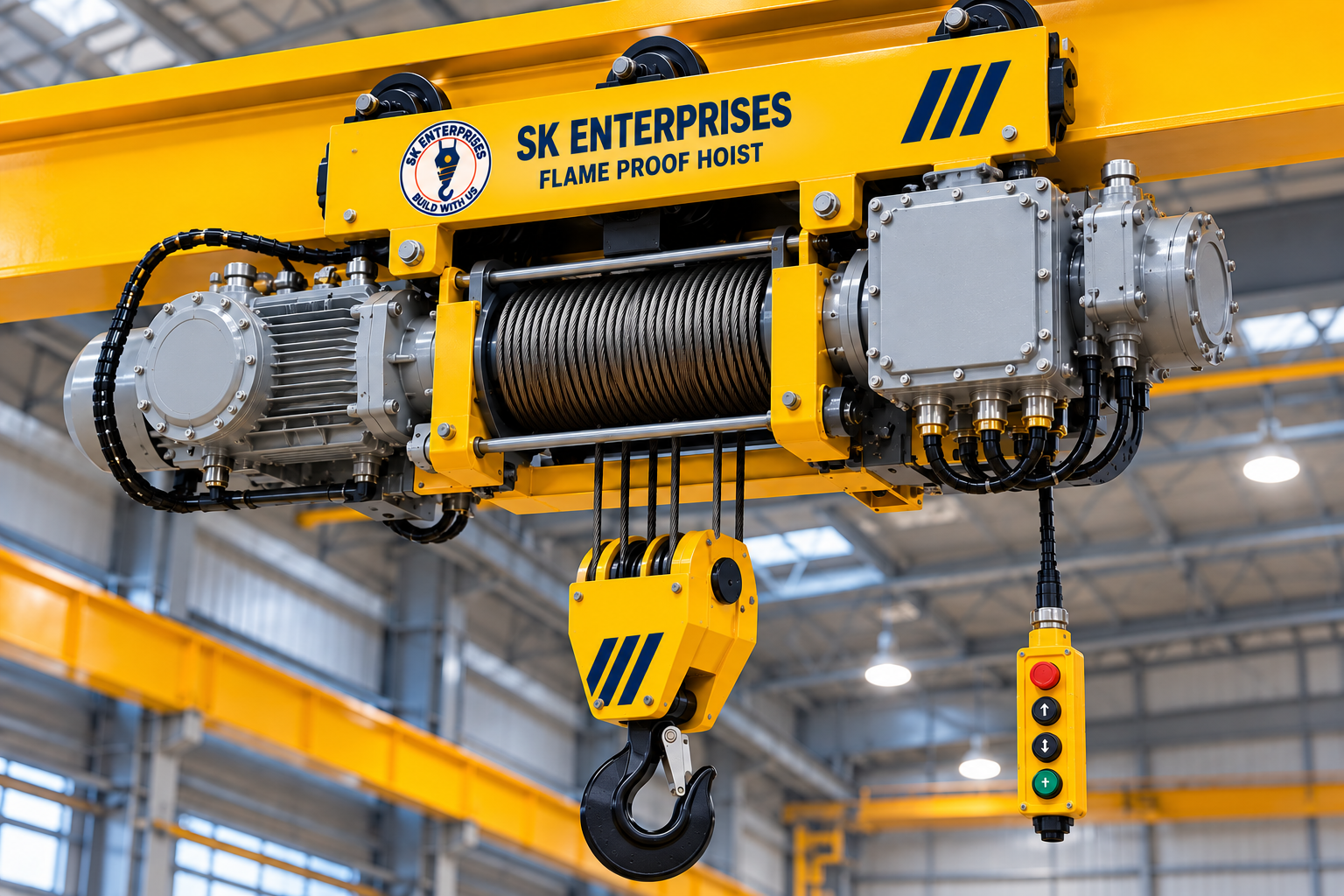 Flame Proof Hoist