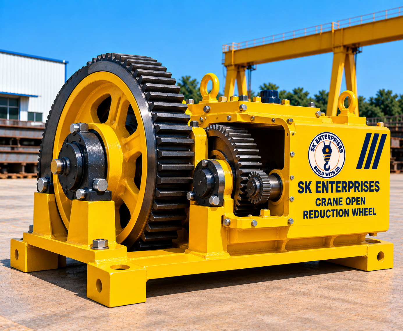 Crane Open Reduction Wheel