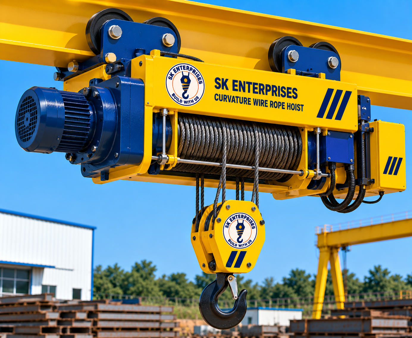 Curvature Wire Rope Hoist